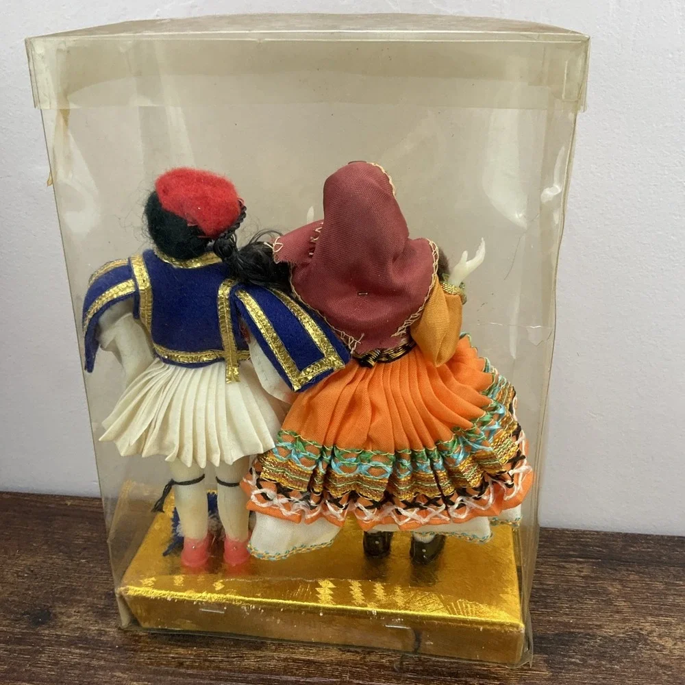Hand Made Traditional Folk Art Collectible Dolls Vintage New In Box